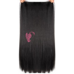 Extensie de par cu 5 Clips On delux Full Head dreapta de 70 cm, Brunet Natural CYF7098LA4#